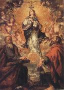 Virgin of the Immaculate Conception with Sts.Andrew and Fohn the Baptist, Juan de Valdes Leal